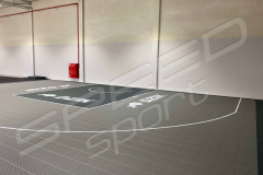 boisko 3x3 z nawierzchni hexagonalnej