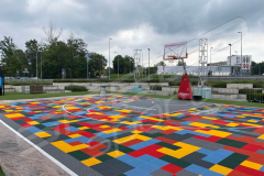 boisko pixel art Żyrardów