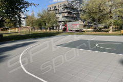 boisko 3x3 w kolorach fiba